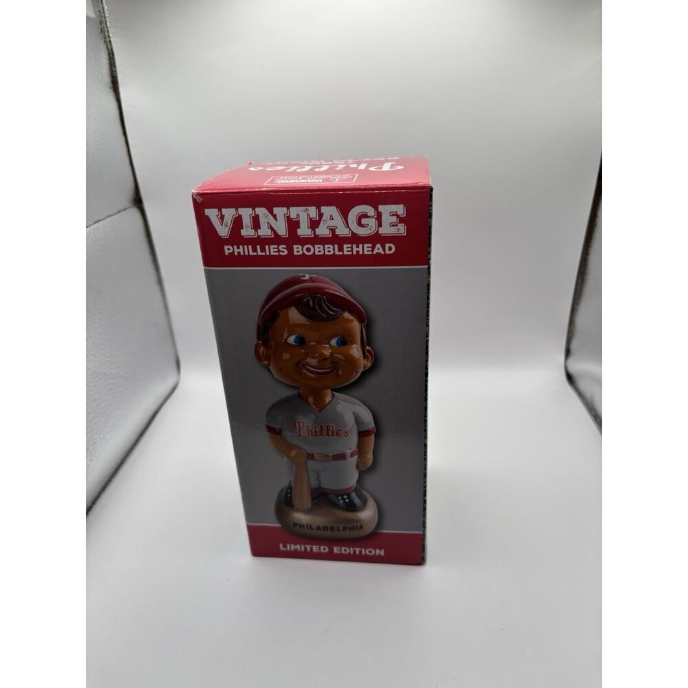 Vintage Phillies Bobblehead Limited Edition - 1960s Retro Night SGA-Red (Broken)